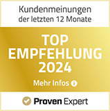 TOP Empfehlung Siegel 2024